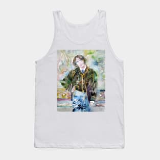 OSCAR WILDE watercolor portrait .21 Tank Top